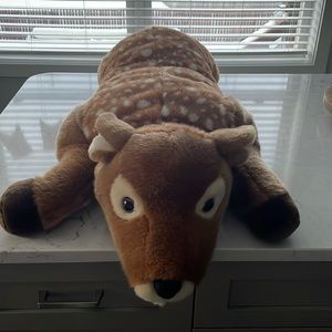 COPY - CA International Ltd Jumbo fawn deer stuffed animal. 48” long.